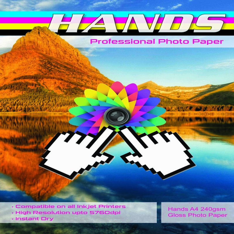 Hands Professional A3 240gsm Single Sided Gloss Photo Paper -  20 Sheets