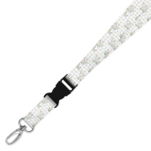 Double Breakaway Lanyard - Pastel Gingham Sheep
