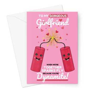 Dynamite Girlfriend Valentine's Day Card