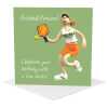 Funny Pickleball Birthday Card - Pickleball Princess - Polymer Clay Art by Erica Sturla - UK