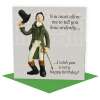 Jane Austen Birthday Card Pack - 5 Cards - Polymer Clay Art by Erica Sturla - Literary Birthday Gift UK