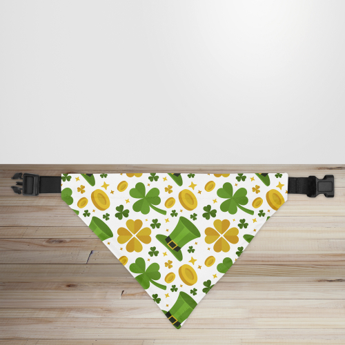 Leprechaun Hats & Clovers - St Patrick's Day Dog/Puppy Bandana
