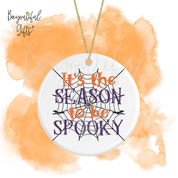 Ceramic Hanging Decoration - It's The Season To Be Spooky