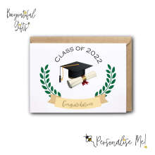 Graduation Card - Graduation Class of 2022 - Small (A6)