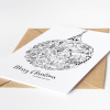 Corporate Christmas Cards Branded | Corporate | Company | Christmas Cards for Clients  Staff, Co-Workers, Teams & Clubs Christmas Cards - A6 - 4.1" x 5.8"