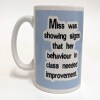 Willy Goes In funny mug
