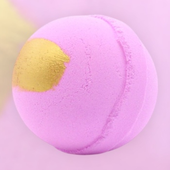 Jumbo Natural Bath Bomb - Pink Charlotte
