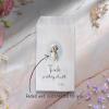 Personalised Wedding Candy Bags | Thanks for Celebrating with me Folks | 15cm × 10cm | White | Wedding, Party - White - Sample (not custom)