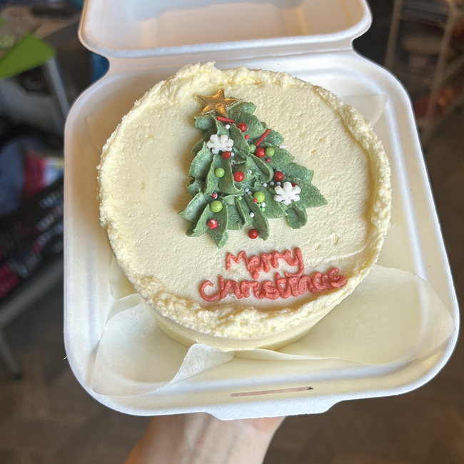 Christmas Bento Cake