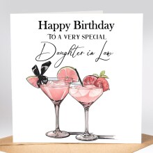 Birthday Card - Happy Birthday To A Very Special Daughter in Law