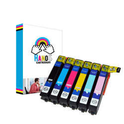 Non OEM Hands Compatible Cartridges T801 T802 T803 T804 T805 T806 (t0807, to807 t807)