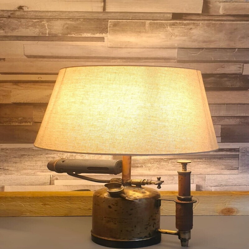 Rare - Aktiebolaget Optimus Brass Blow Torch Lamp