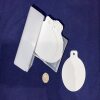 Sublimation aluminium blank Bauble shape 73mm pack of 20 - White 0.5mm