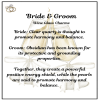 Wedding Anniversary Wine Glass Charms