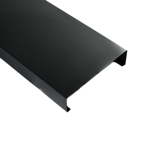 Aluminium Roof Cappings 1m Length