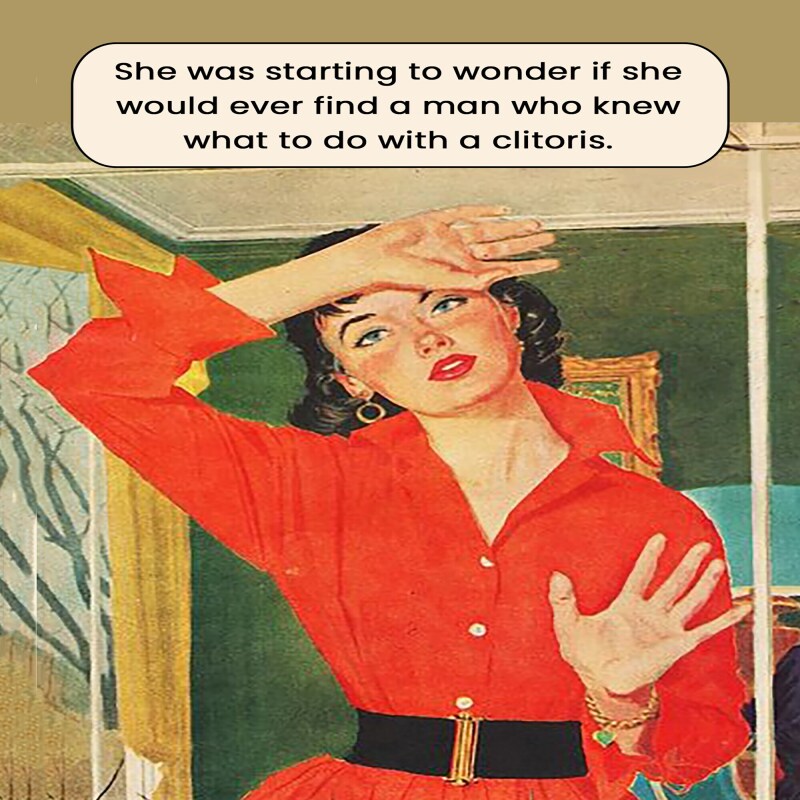 Funny Clitoris Card | Funny Birthday Card | Rude Card | card for her