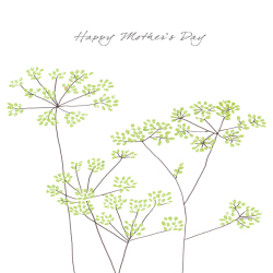 Mothers Day Fennel Greeting Card