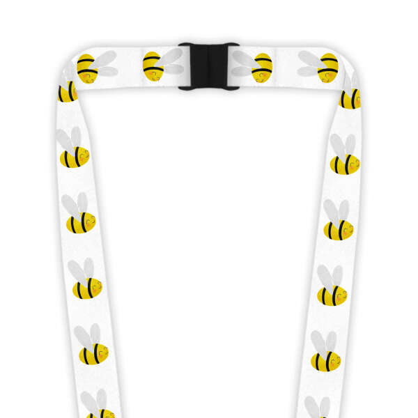 Double Breakaway Lanyard - Cute Bee