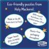 Sew Happy 1000 Piece Jigsaw Puzzle - Sewing Gift - Made in UK - Eco Friendly Puzzle - Gift for Sewers and Crafters