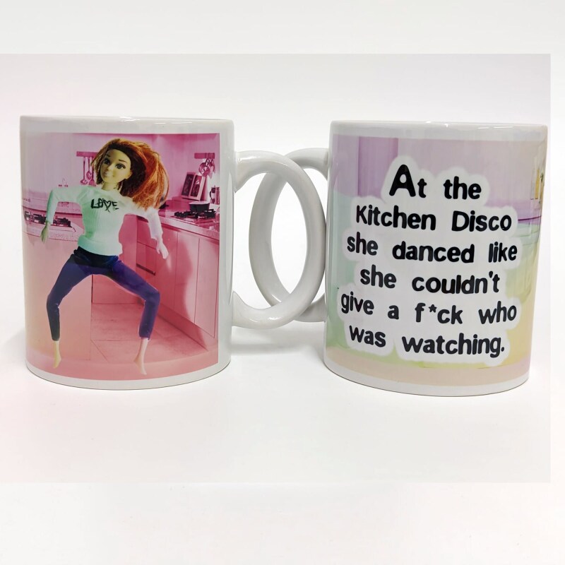 Kitchen Disco funny mug