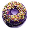 Blackberry and Almond Donut Bath Bomb
