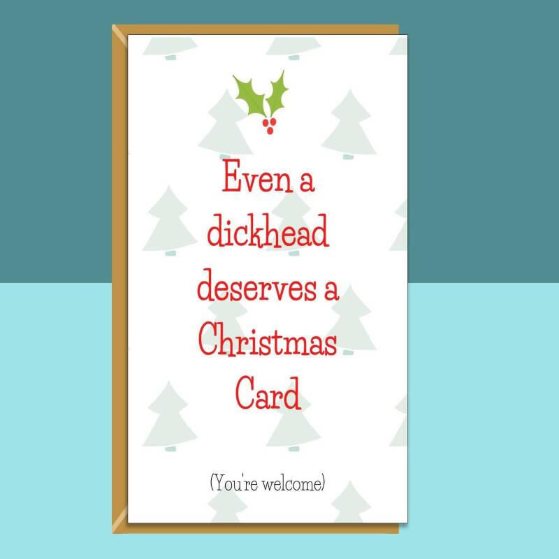 Funny Christmas Cards Bundle - 3 Pack of Xmas Cards - Personalised if needed - For him or For Her - Rude, Adult Christmas Card Pack - Blank inside