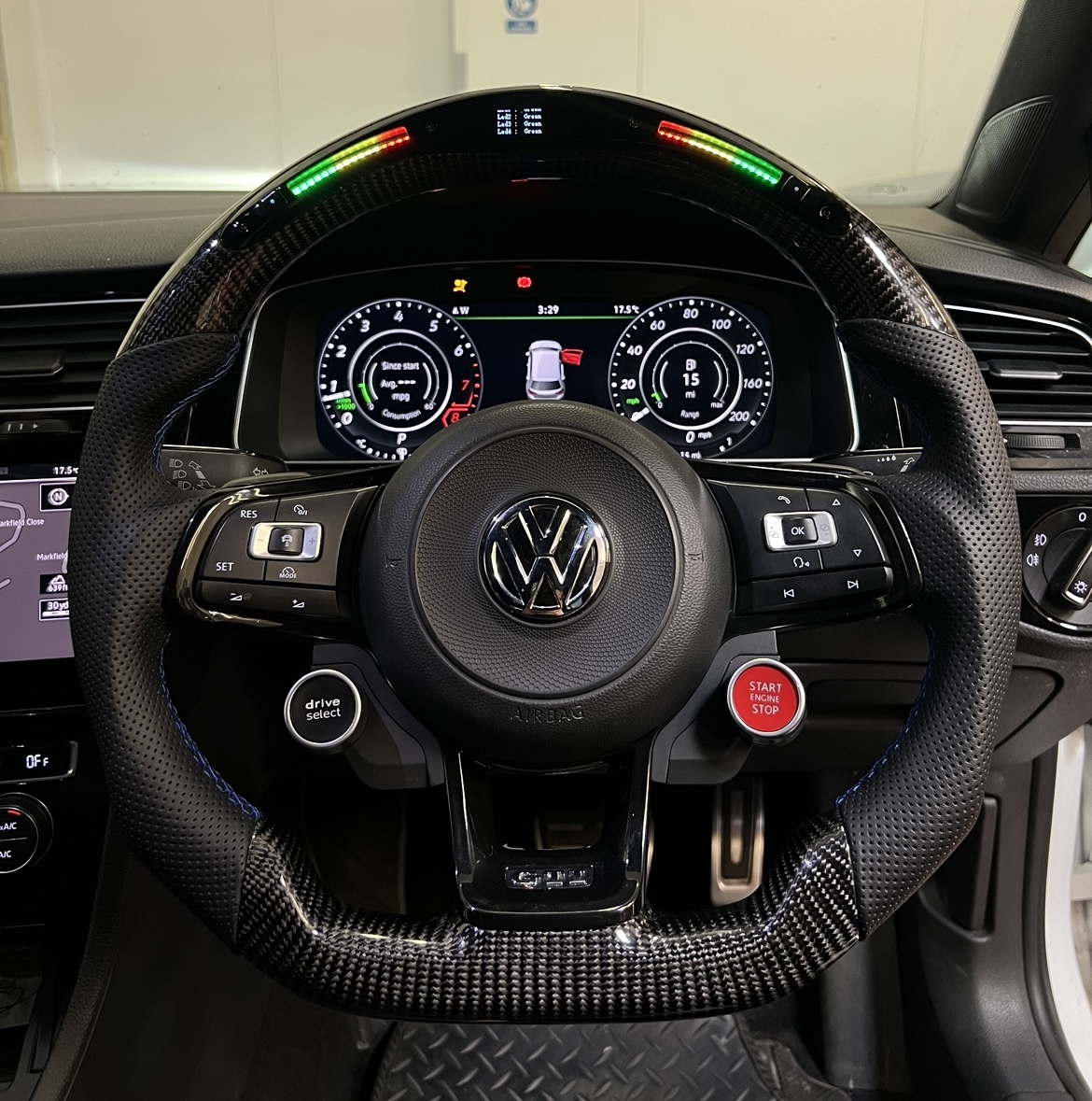 STOP START DRIVE SELECT BUTTONS