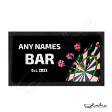 Personalised Bar Runner - Darts Themed