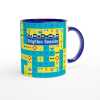 Brighton Seaside Crossword Mug - Ceramic White