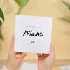 Birthday Card For Mum Happy Birthday Card For Mum Simple Birthday Card For Mum Love Hearts Birthday Card For Mum - Square (5.5x5.5) / Blank Inside