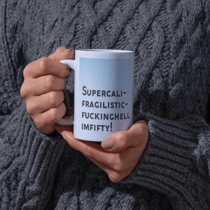 Funny 50th Gift Mug - Ideal for you, or for someone's 50th birthday - Friend, Dad, Mum, Husband, Wife, Sister, Brother turning 50 years old