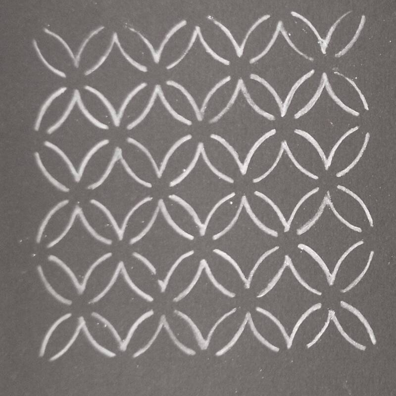 Sashiko Templates | Visible Mending | Quilting and Sewing Templates | Reuseable Mending Stencils