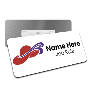 Red Hat Society - Personalised Domed Aluminium Name Badge