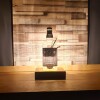 1ltr JD Original Clock-Lamp Block Base- Upcycled - Man Cave - Fathers Day - Gifts For Him -