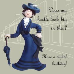 Stylish birthday card by Holy Mackerel