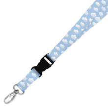 Double Breakaway Lanyard - Clouds