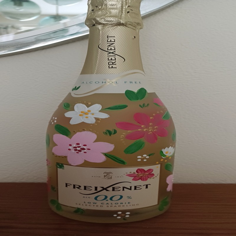 Hand Painted Bottles Christmas Birthday Anniversary Gift Ideas - Mini/Small up to 37.5cl