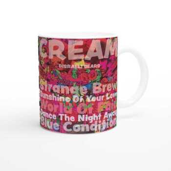 Cream Disraeli Gears Vinyl Album Track Mug