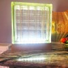 Vintage Architectural Retro Glass Block lamp