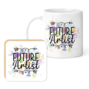 Mug & Coaster Set - Future Artist