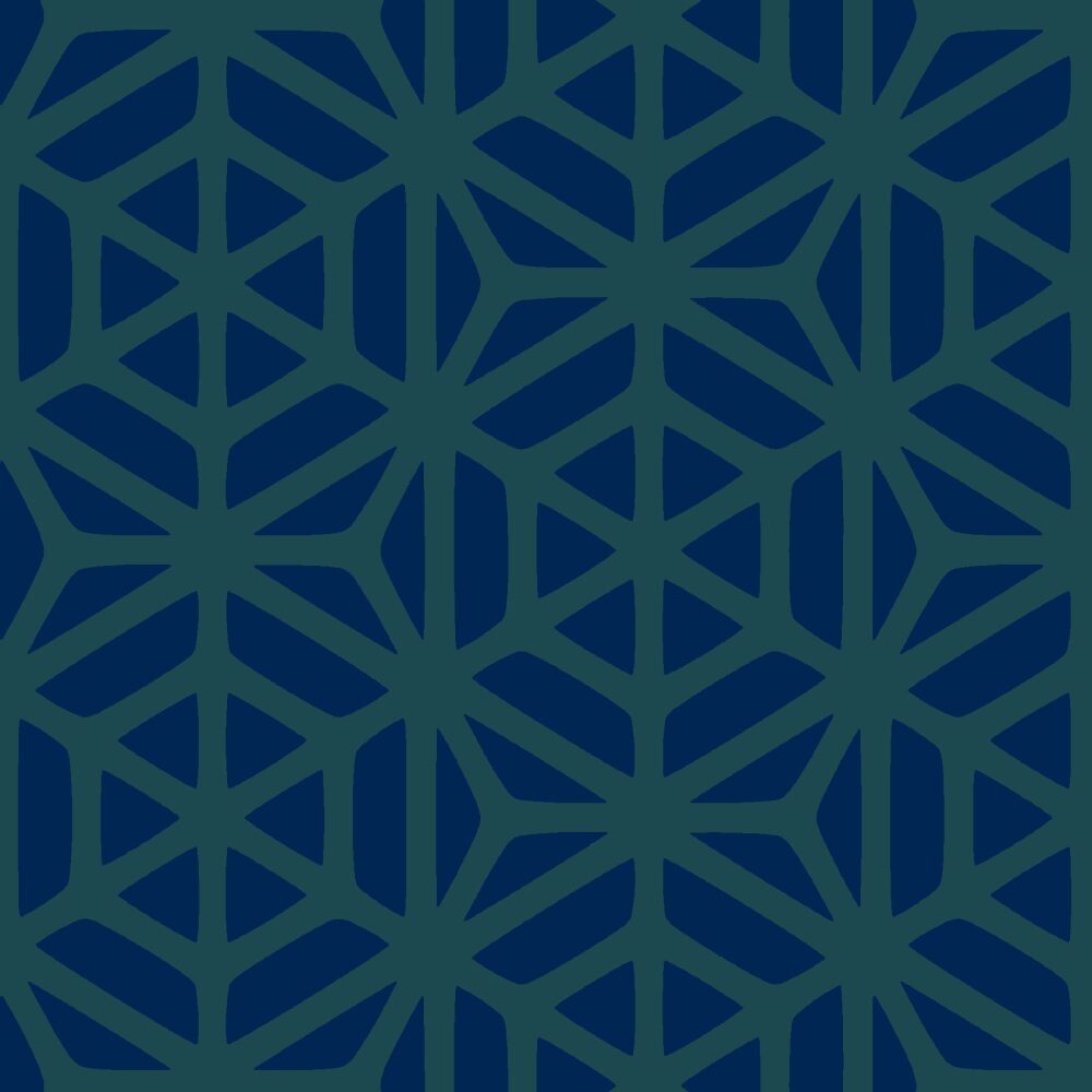 INTERLOCK GRAND - TEAL/SAPPHIRE