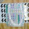 100 Lightning Stickers Holographic or Gold - 1 - Holographic