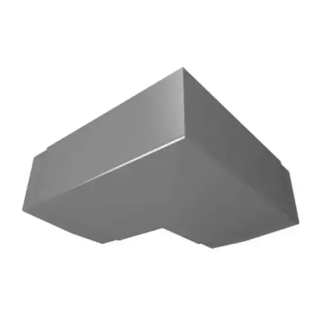 Aluminium Window Pods 90 Degree Angle - Mill (Unfinished) - 100mm - Slimline