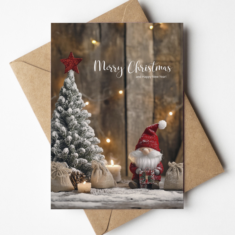 Corporate Christmas Cards Branded | Corporate | Company | Christmas Cards for Clients  Staff, Co-Workers, Teams & Clubs Christmas Cards - A6 - 4.1" x 5.8"