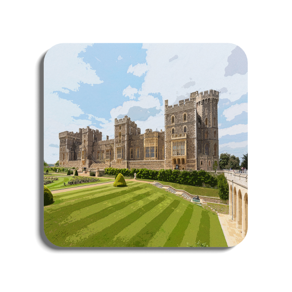 Berkshire - Windsor Castle | Global Artwork Wooden Coaster