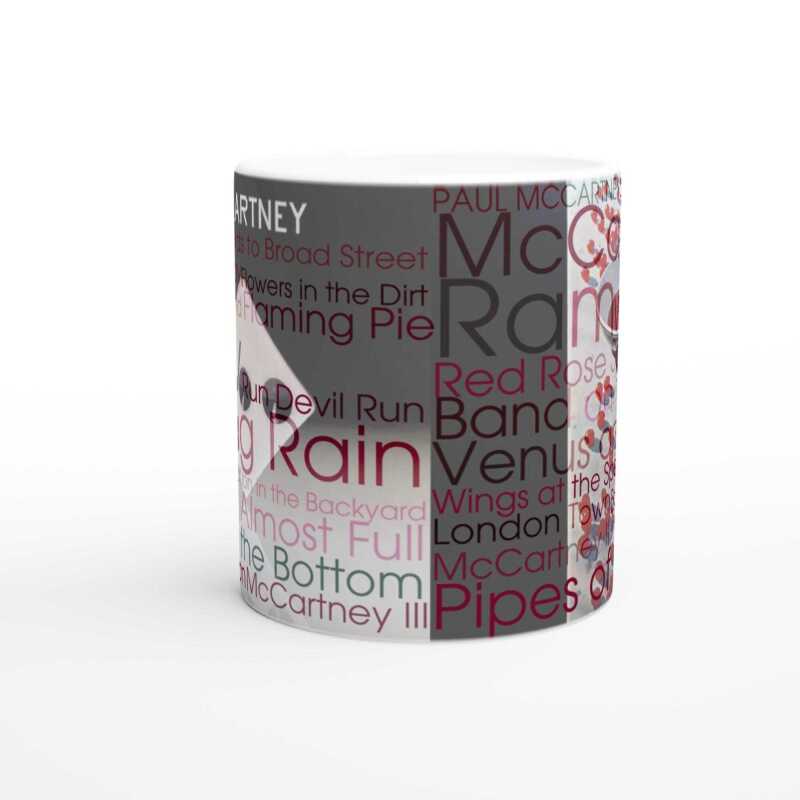 Paul McCartney Wings Studio Album Mug