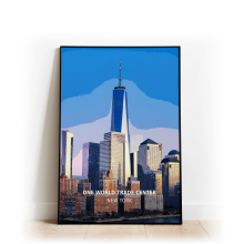 One world trade center - New York - High Gloss Print, - A4 - Standard