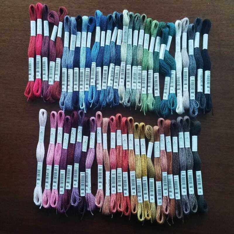 DMC Eco Vita Crewel Wool Embroidery Thread - 001