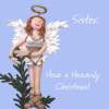 Greeting Card - Sister, Have a Heavenly Christmas - for Sister, Christmas,