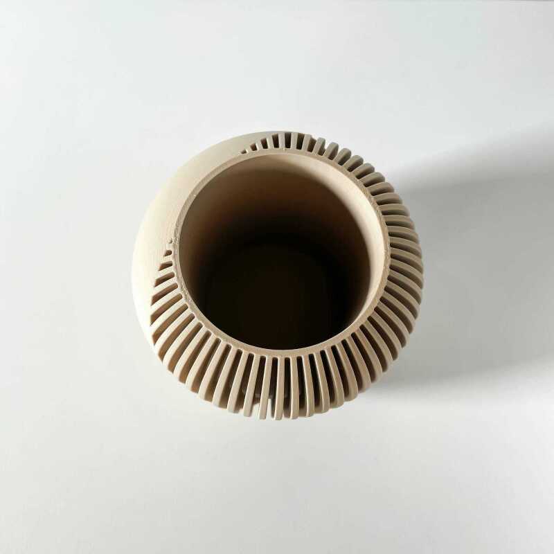 The Olas Pen Holder | Desk Organizer and Pencil Cup Holder - Matte Dark Green